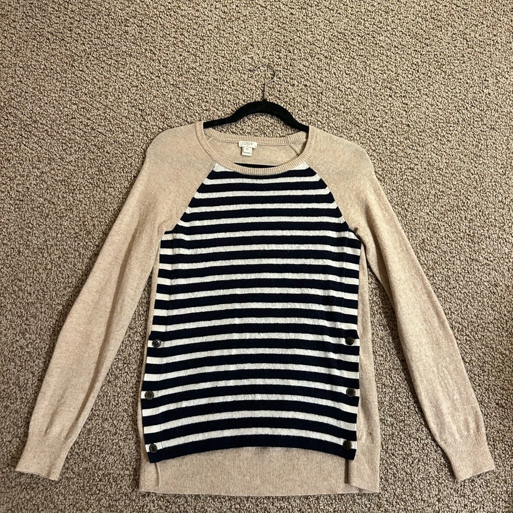 J. crew Sweater with Elbow Patch